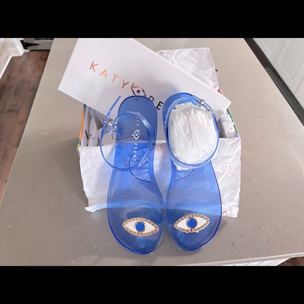 Katy Perry’s: The Geli-PVC Eye Sandal